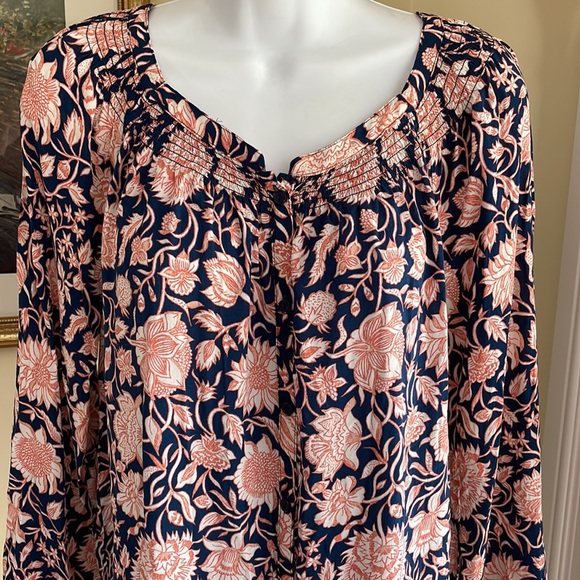 LUCKY BRAND BLOUSE EXCELLENT CONDITION! SIZE M - Picture 2 of 9